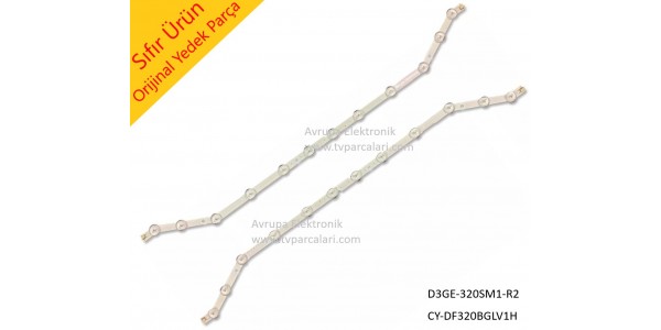 SAMSUNG UE32H5373 Led Bar, D3GE-320SM1-R2 Panel ledleri